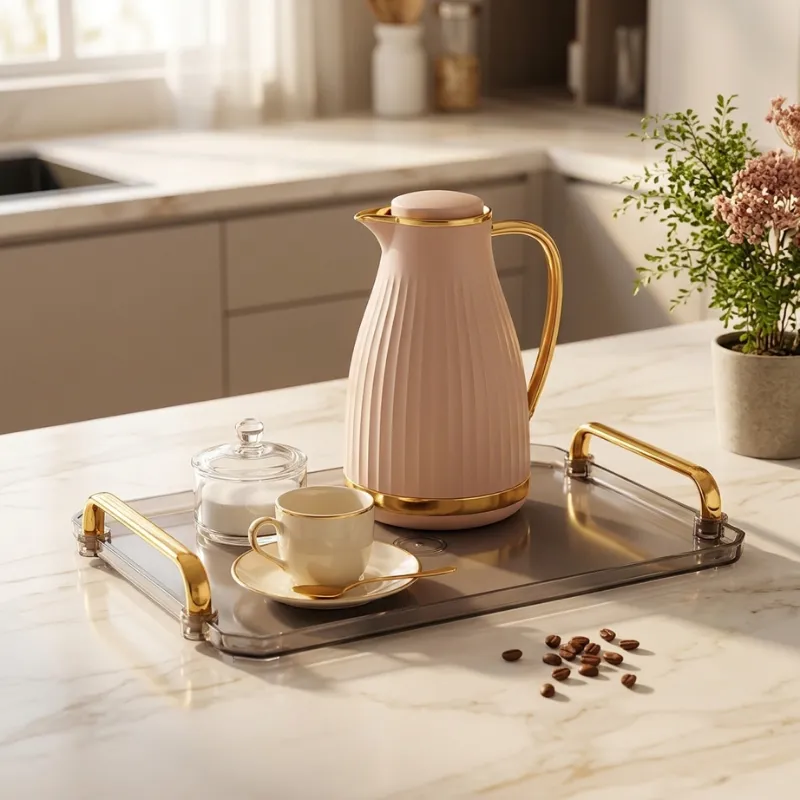 Bandeja Acrílico Cristal|Organizadora Premium