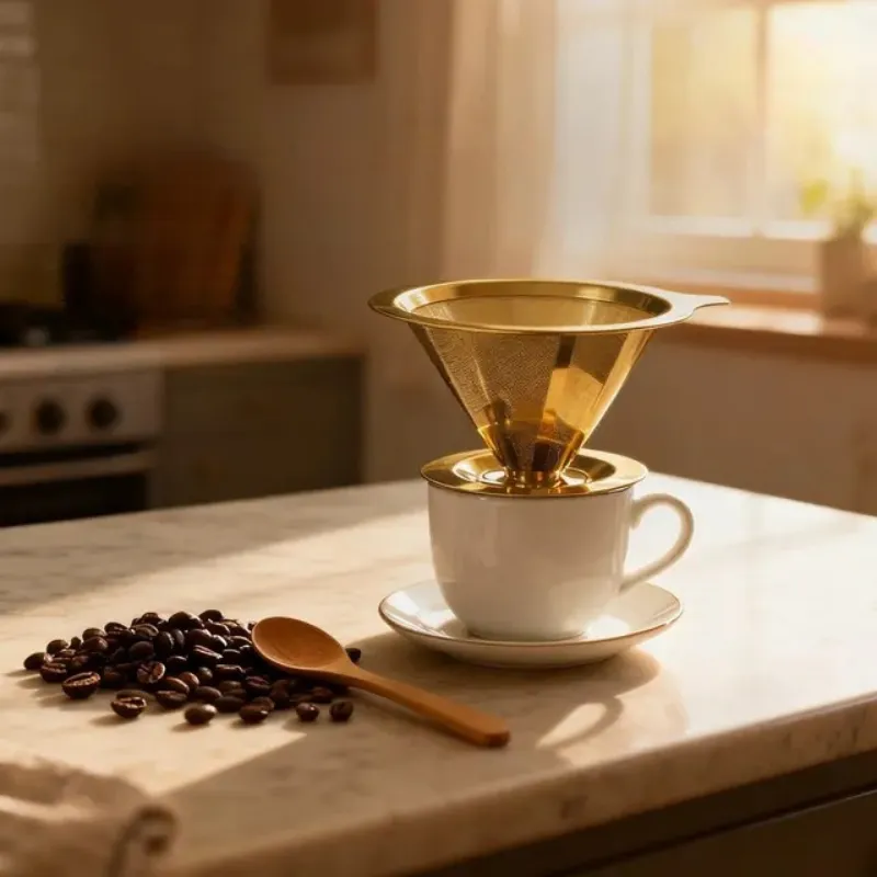 Filtro De Café Luxo | Inox
